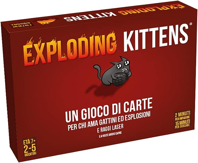 Exploding Kittens scatola del gioco