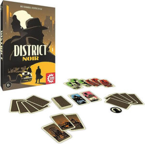 District Noir confezione e carte da gioco